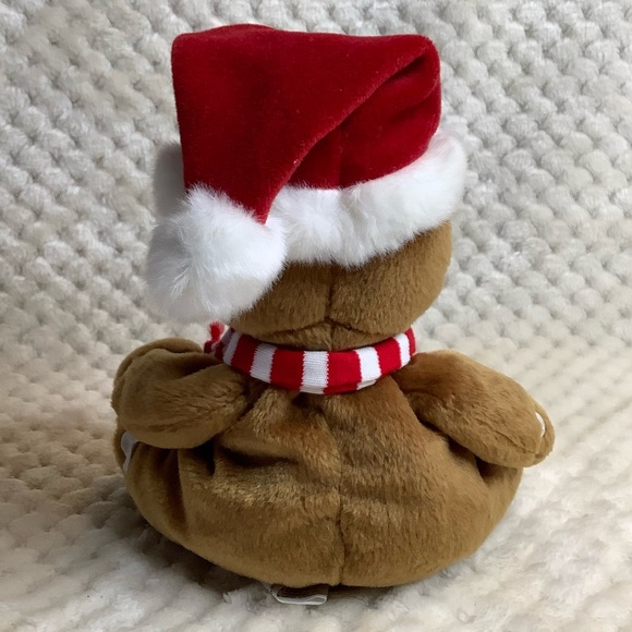 SEARS Plush Ginger Bell 2004 Exclusive Gingerbread Man Stuffed Animal No Tag - Picture 6 of 12